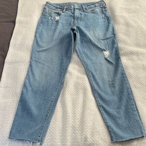 Old Navy Light Blue Straight Jeans